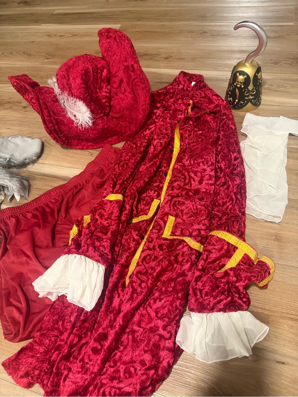 Pirate Costume - Captain Hook, Large